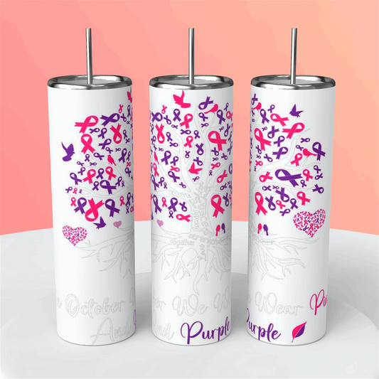 Break the cycle tumbler - Handmade with love