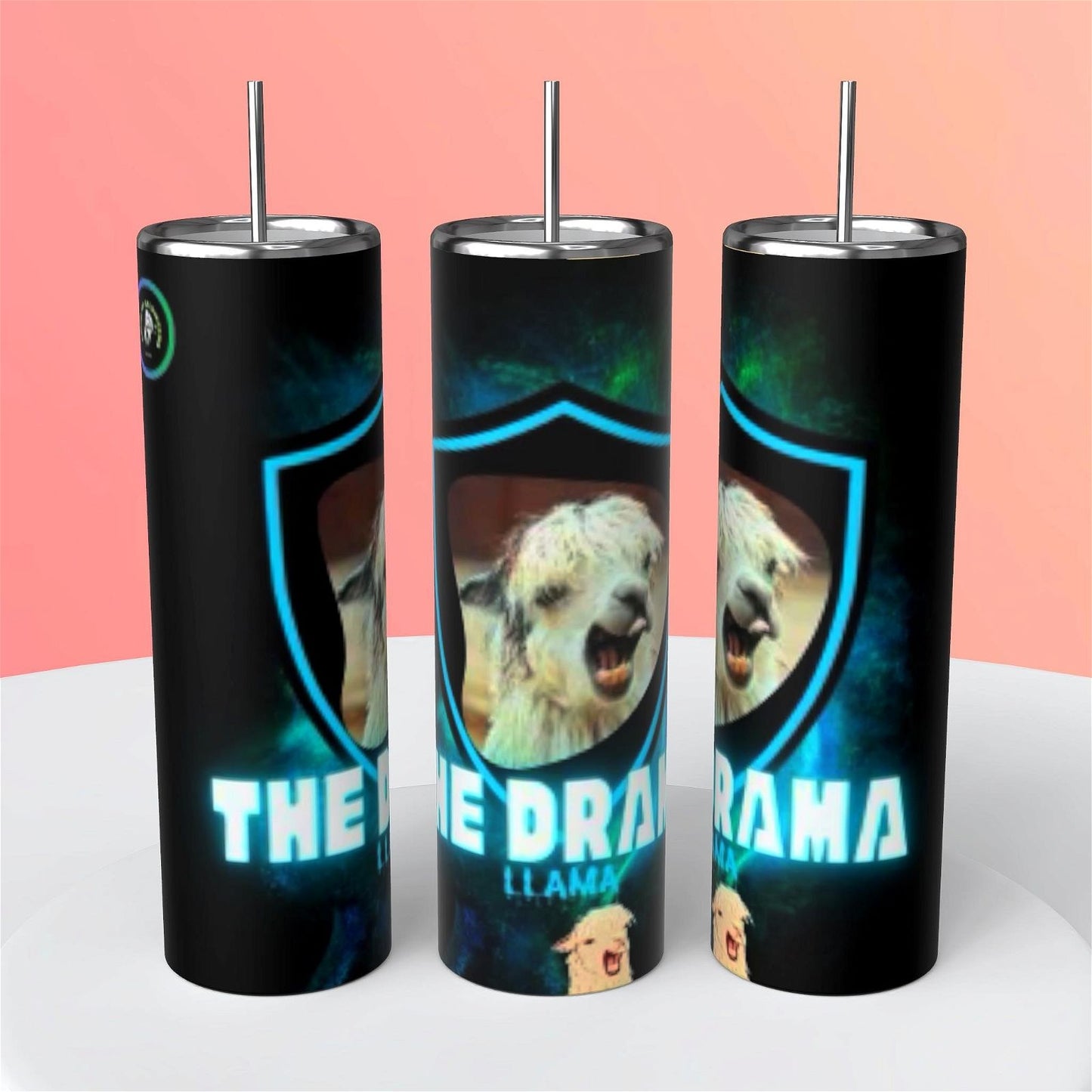 Drama Llama Cup - Personalized Custom Tumbler for a Personalized Sip of Style - Handmade with love