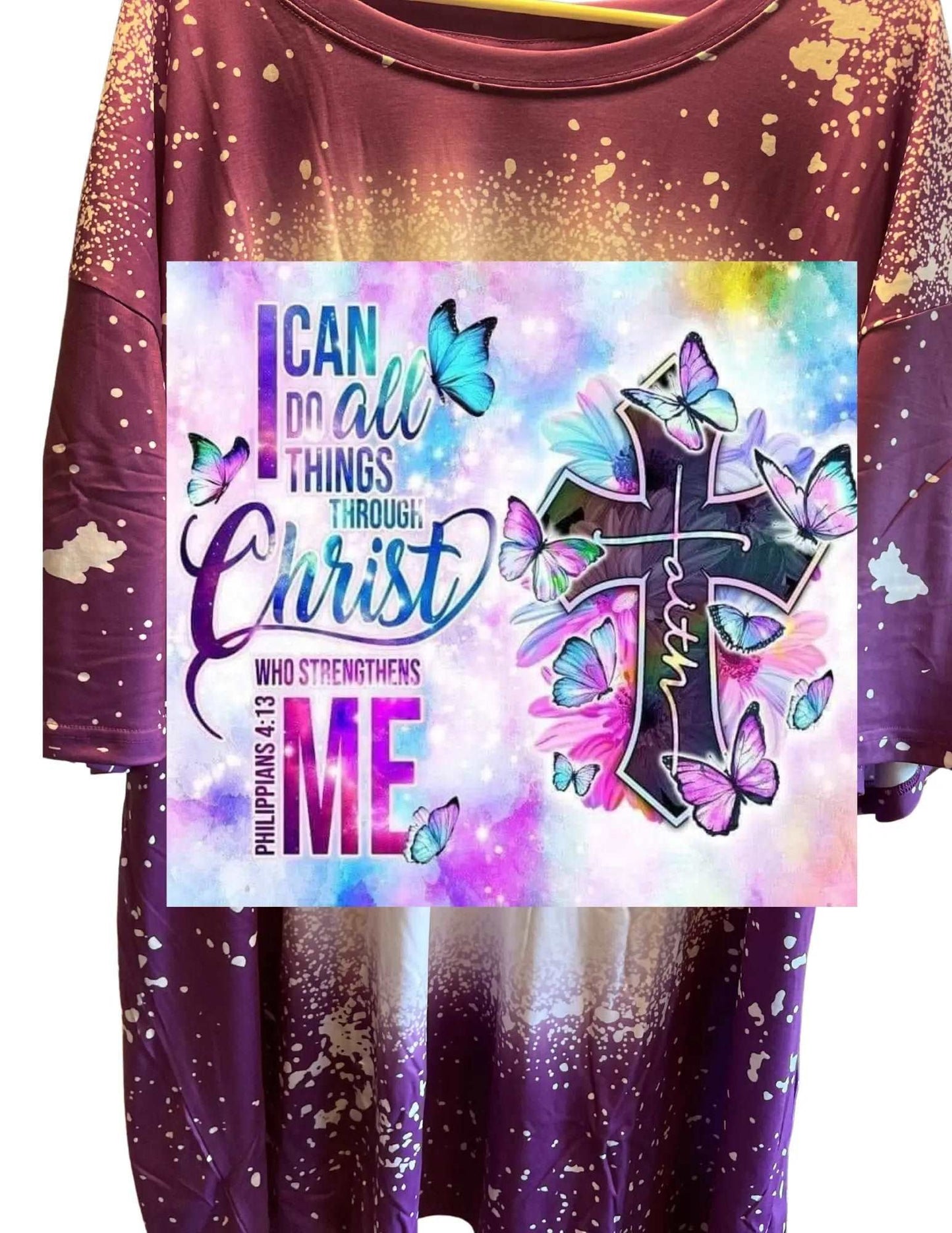Faithful Threads: Christian T-Shirts for All Sizes & Styles - Show Your Belief! - Handmade with love