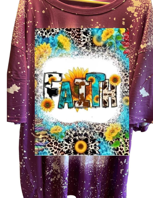 Faithful Threads: Christian T-Shirts for All Sizes & Styles - Show Your Belief! - Handmade with love