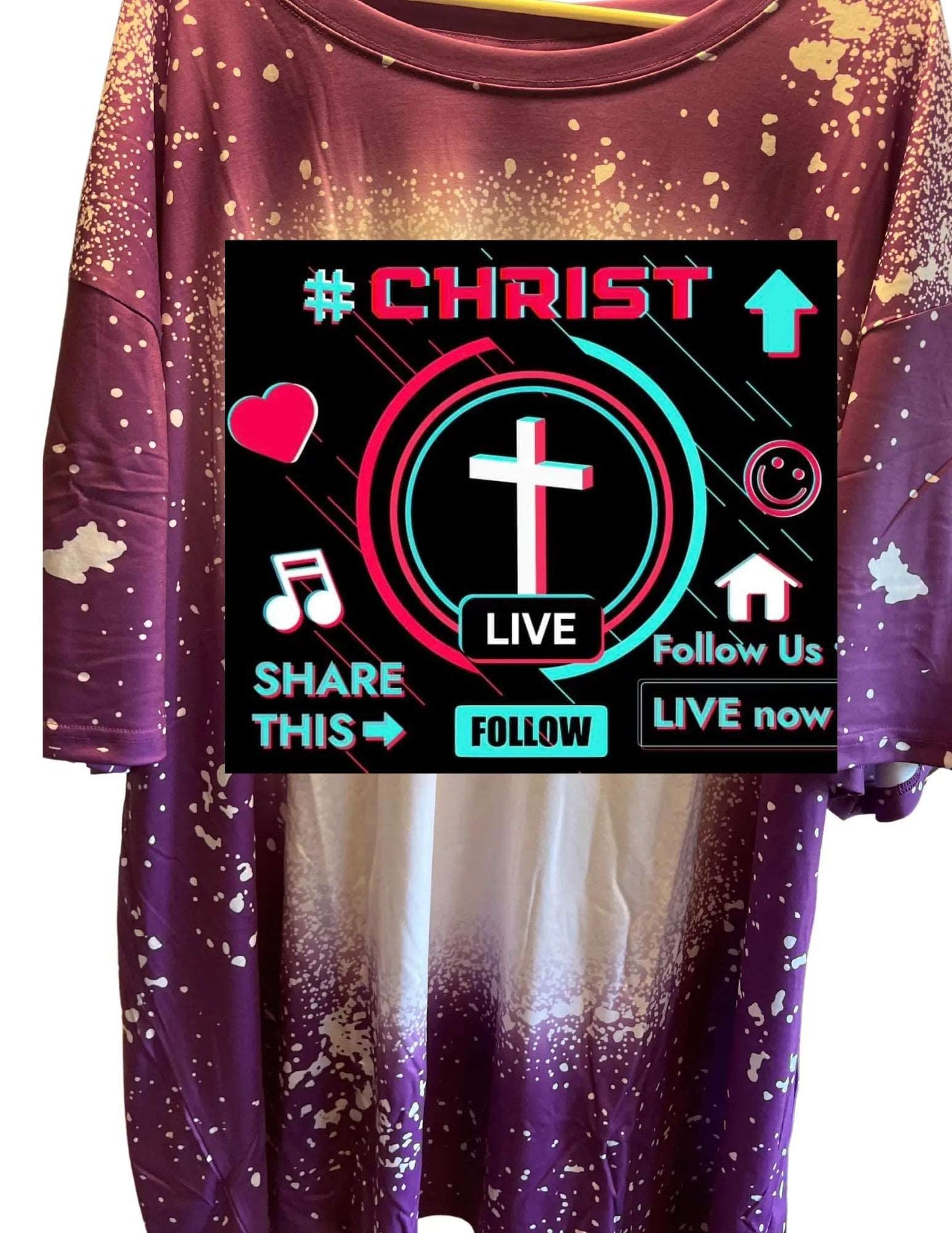 Faithful Threads: Christian T-Shirts for All Sizes & Styles - Show Your Belief! - Handmade with love