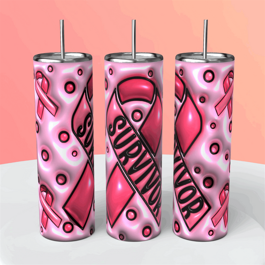 Pink breast cancer(20oz) - Handmade with love