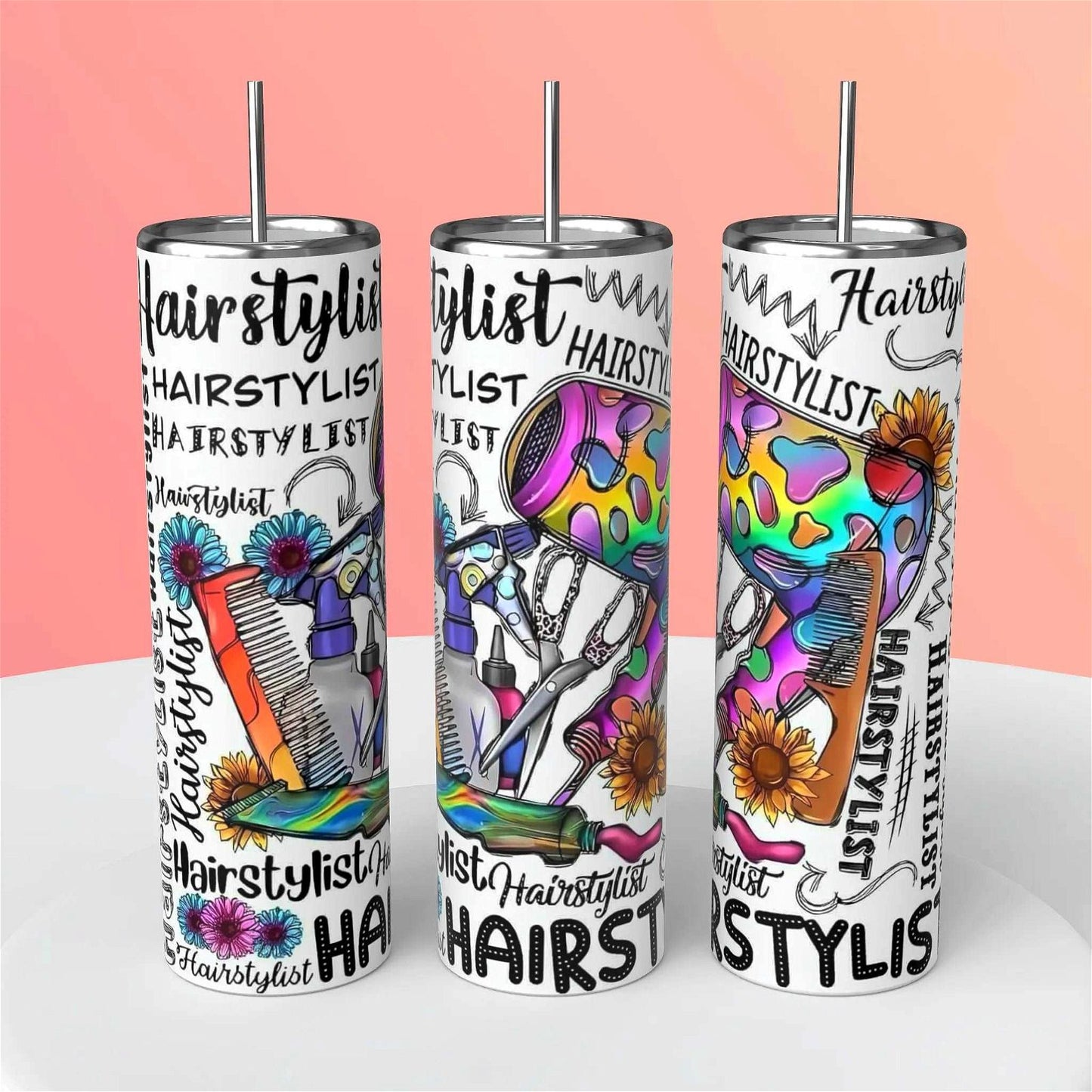 Stylish Hairdresser Tumbler: A Perfect Gift for the Hair Dresser in Your Life - Handmade with love
