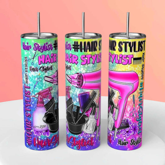 Stylish Hairdresser Tumbler: A Perfect Gift for the Hair Dresser in Your Life - Handmade with love