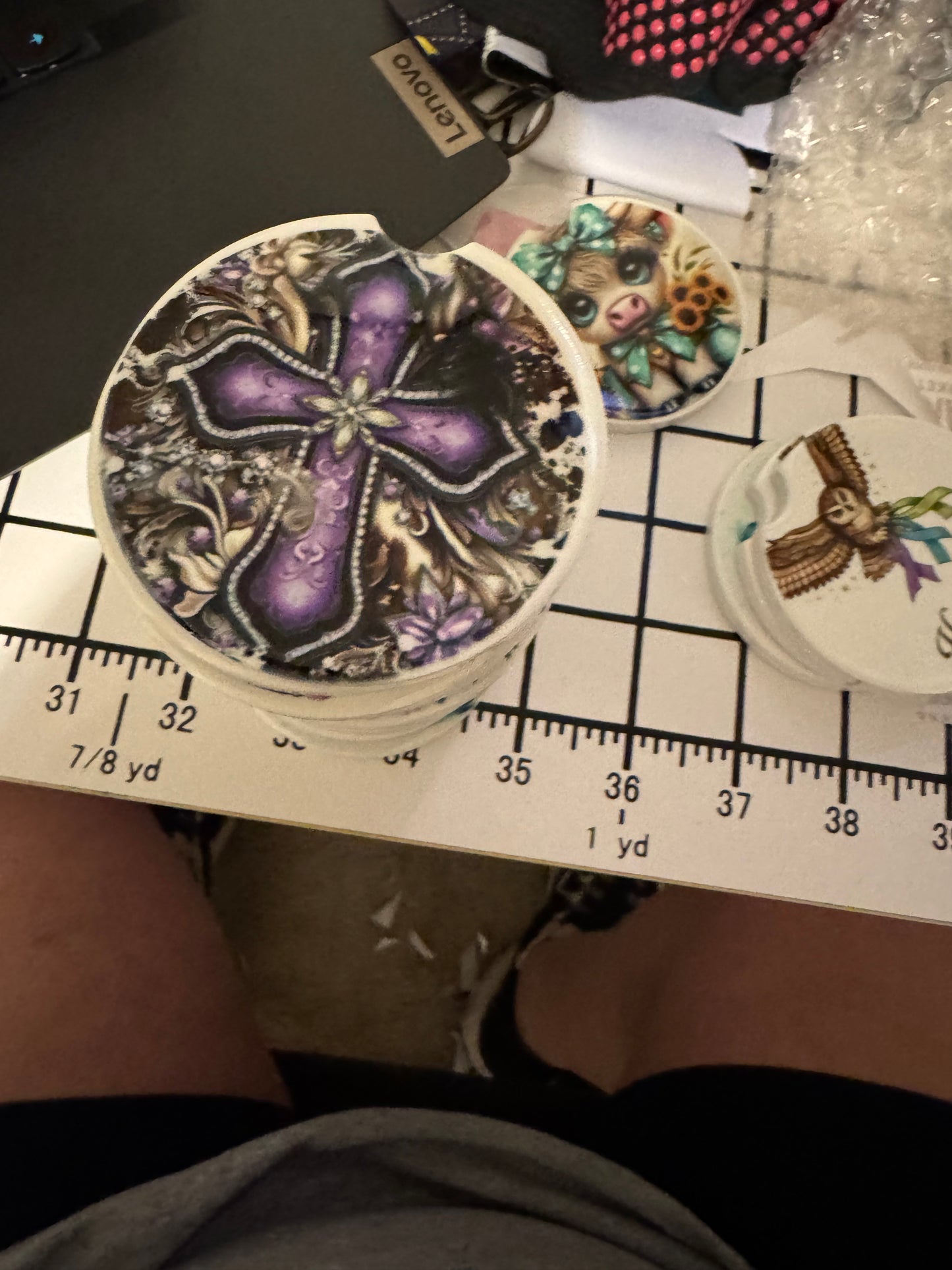 Car coasters 123
