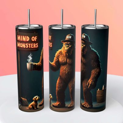 Monster-Themed Cups and Tumblers – Unleash Your Imagination with Mind of Monster!