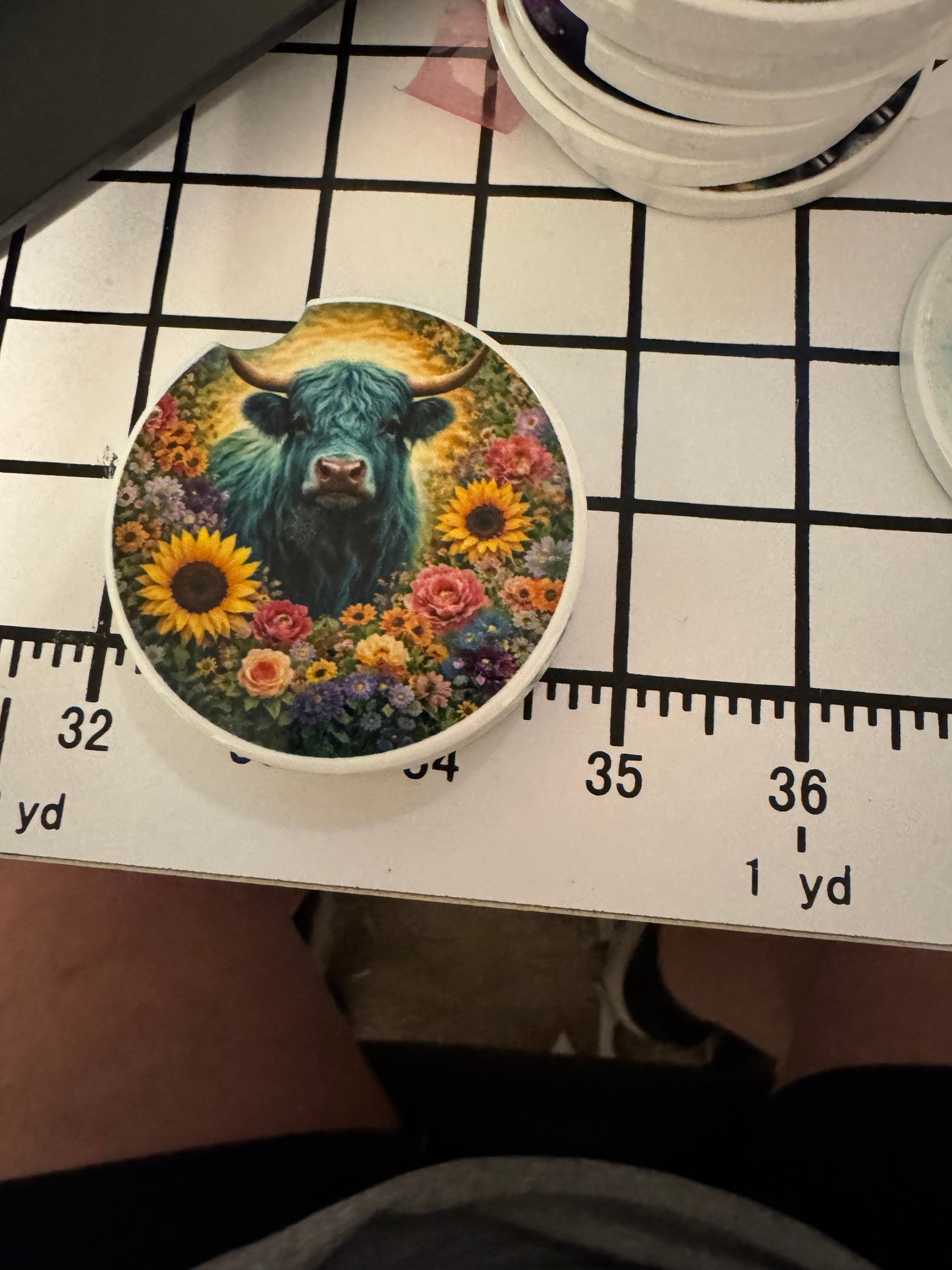Car coasters 123