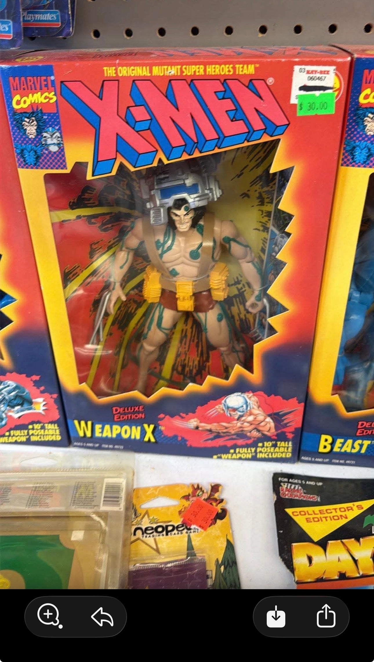 X-Men action figures
