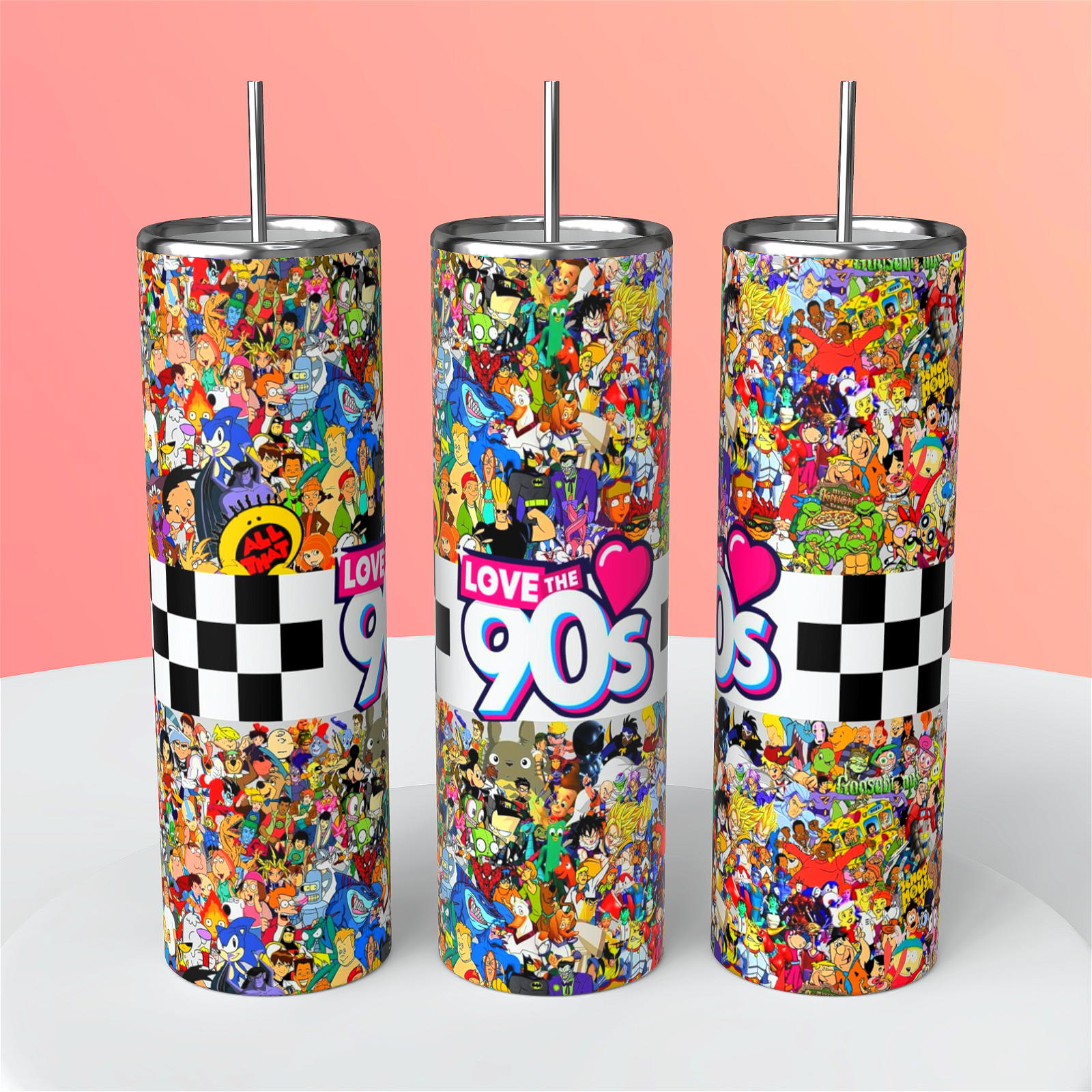 90’s tumbler - Handmade with love