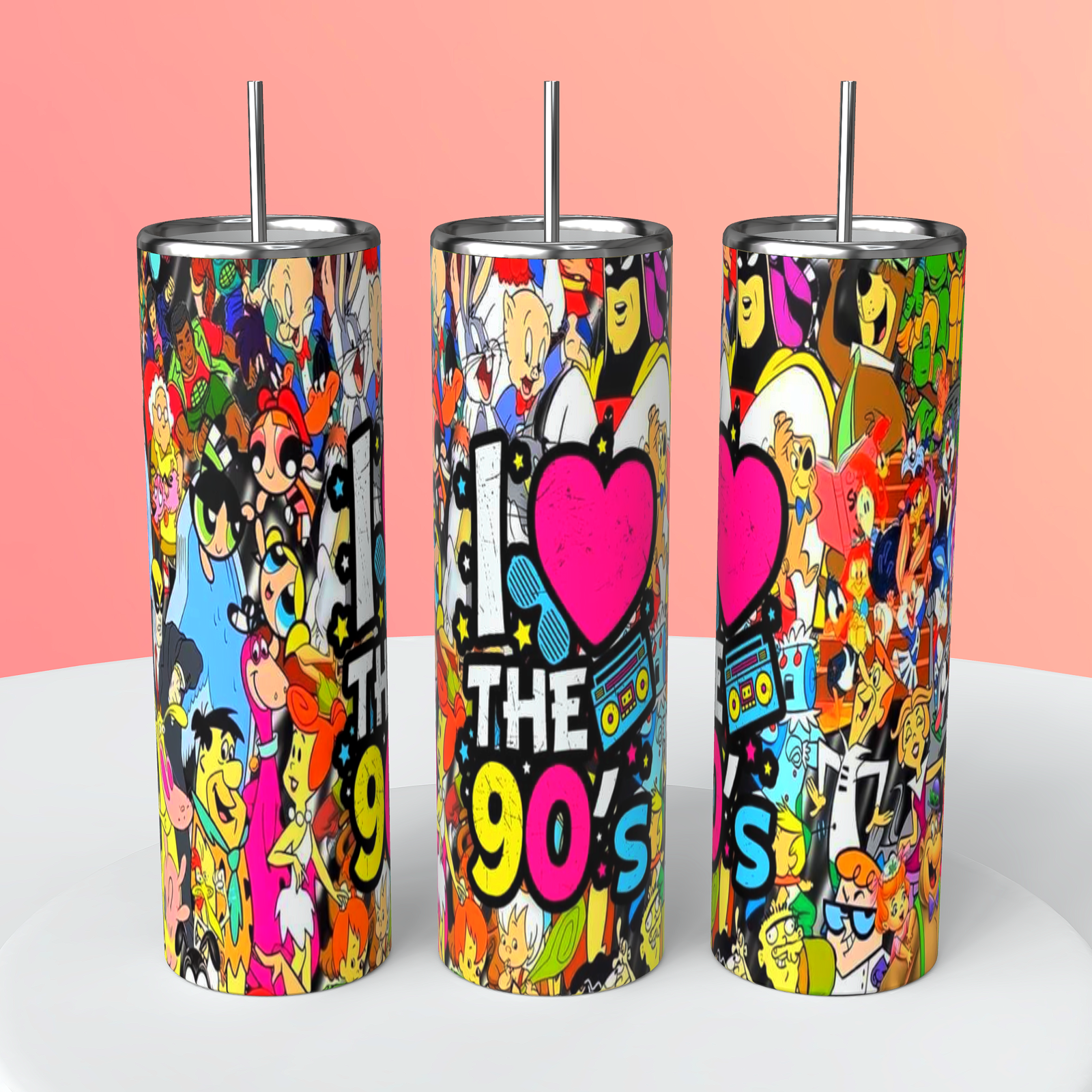 90’s tumbler - Handmade with love