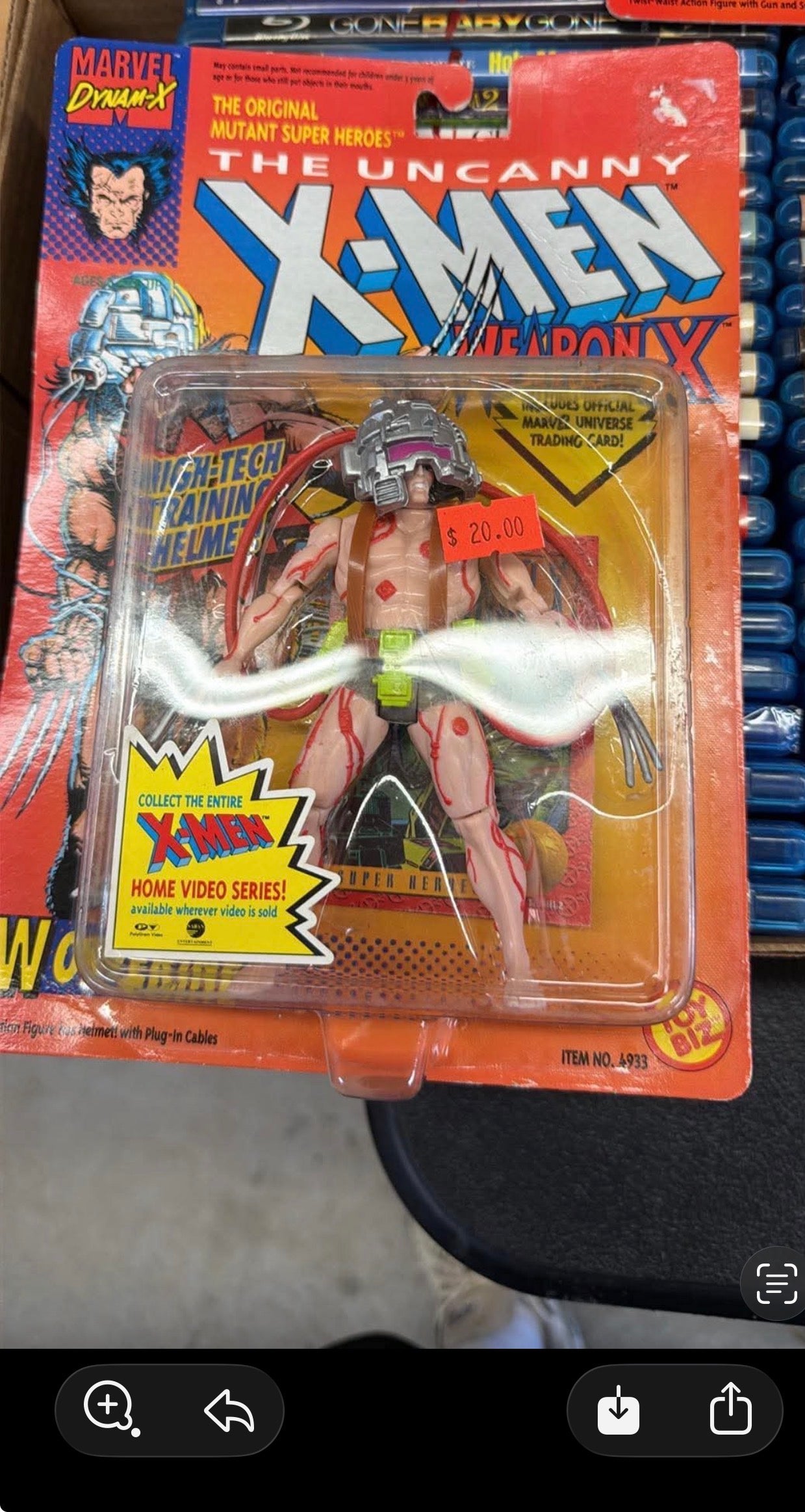 X-Men action figures