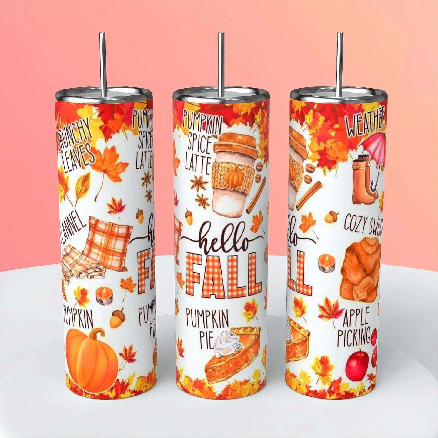 Fall Cups: Celebrate the Season with Stylish and Festive Drinkware - Handmade with love