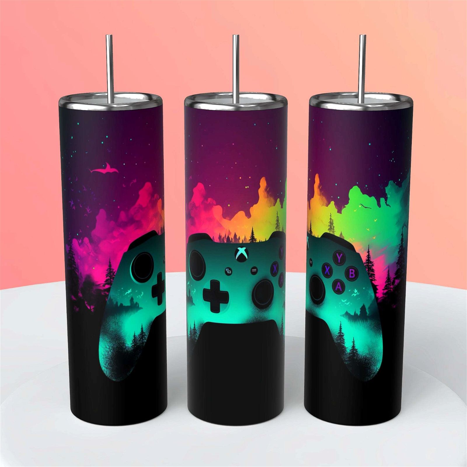 Gamer tumblers - Handmade with love