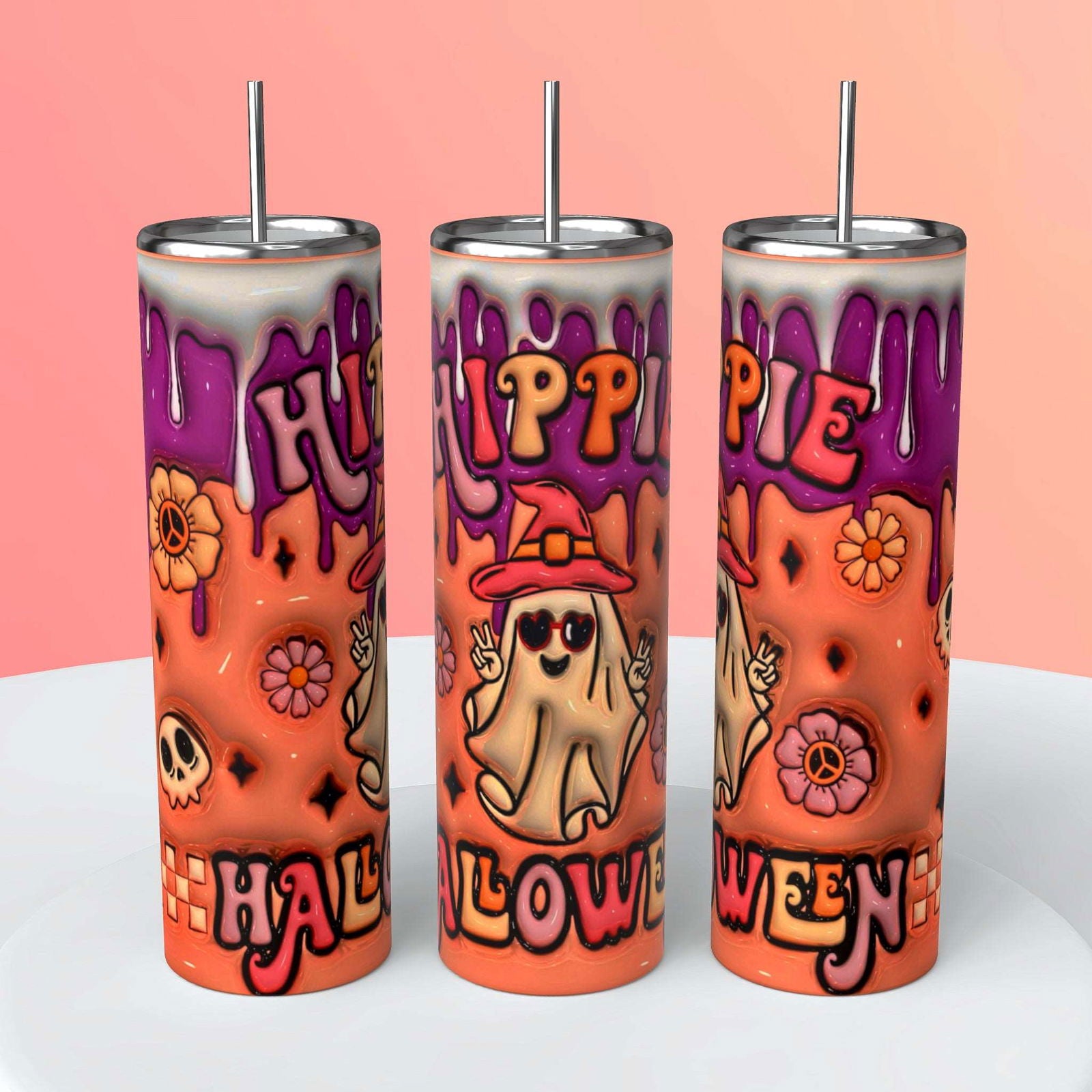 Halloween cups - Handmade with love