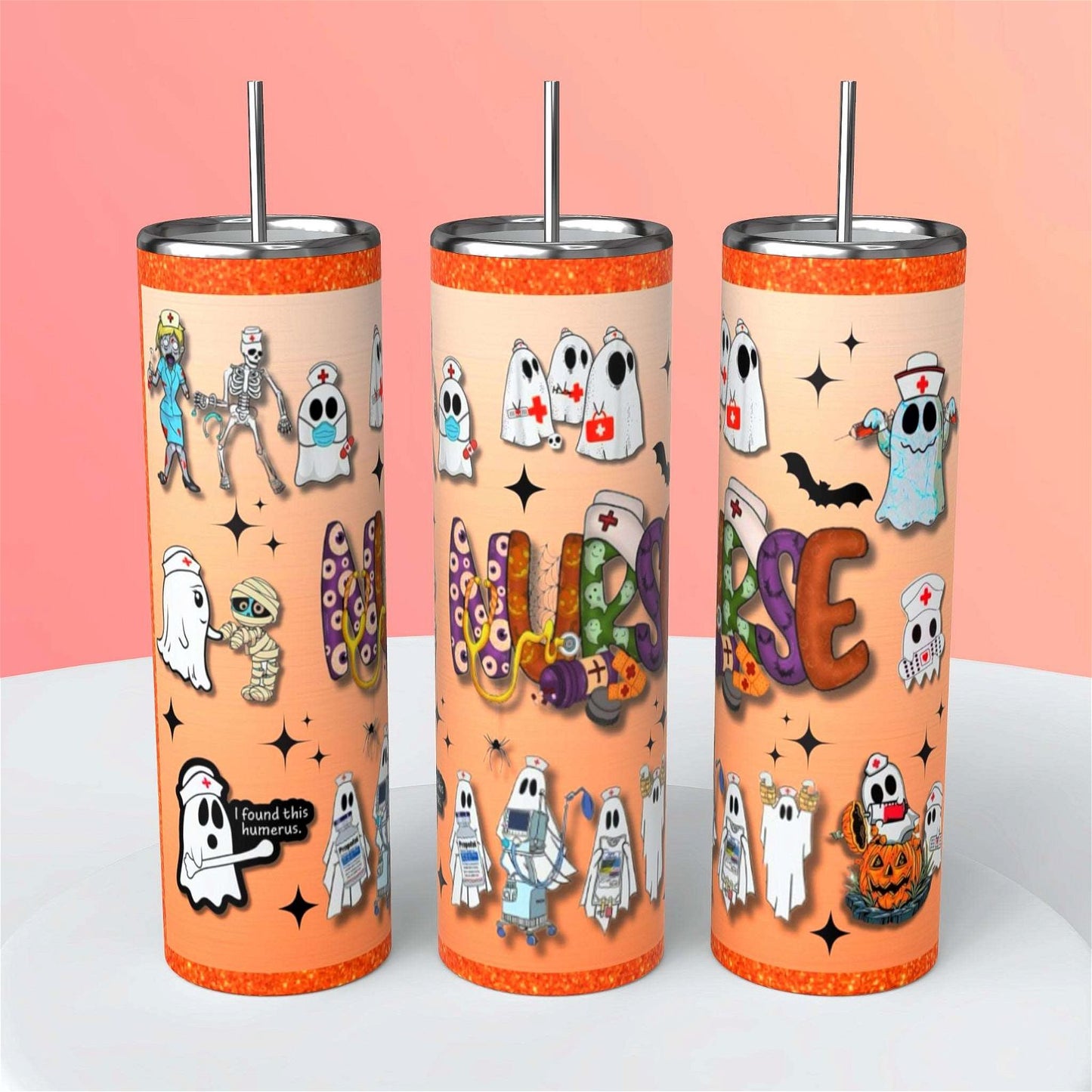 Halloween cups - Handmade with love