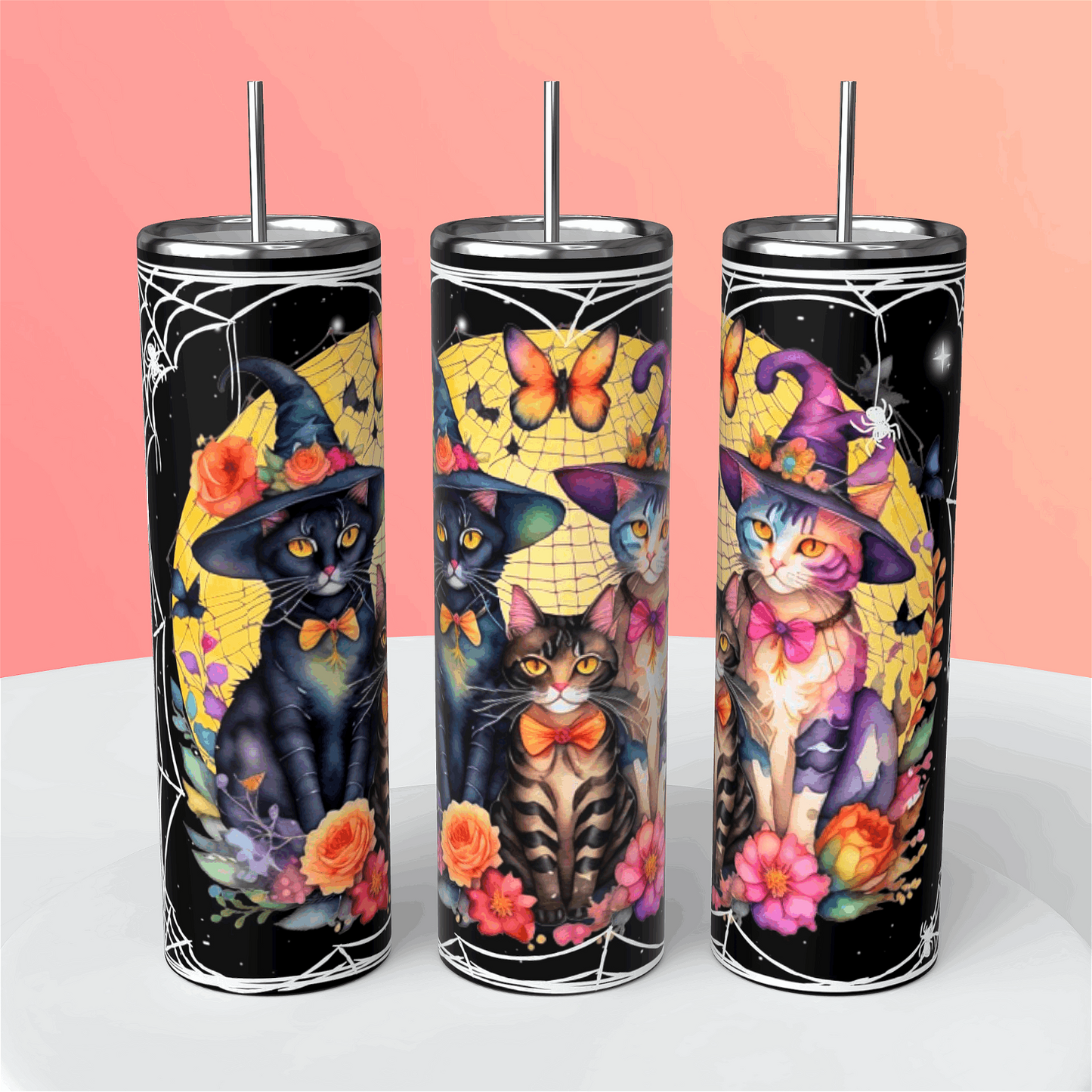 Halloween tumbler - Handmade with love