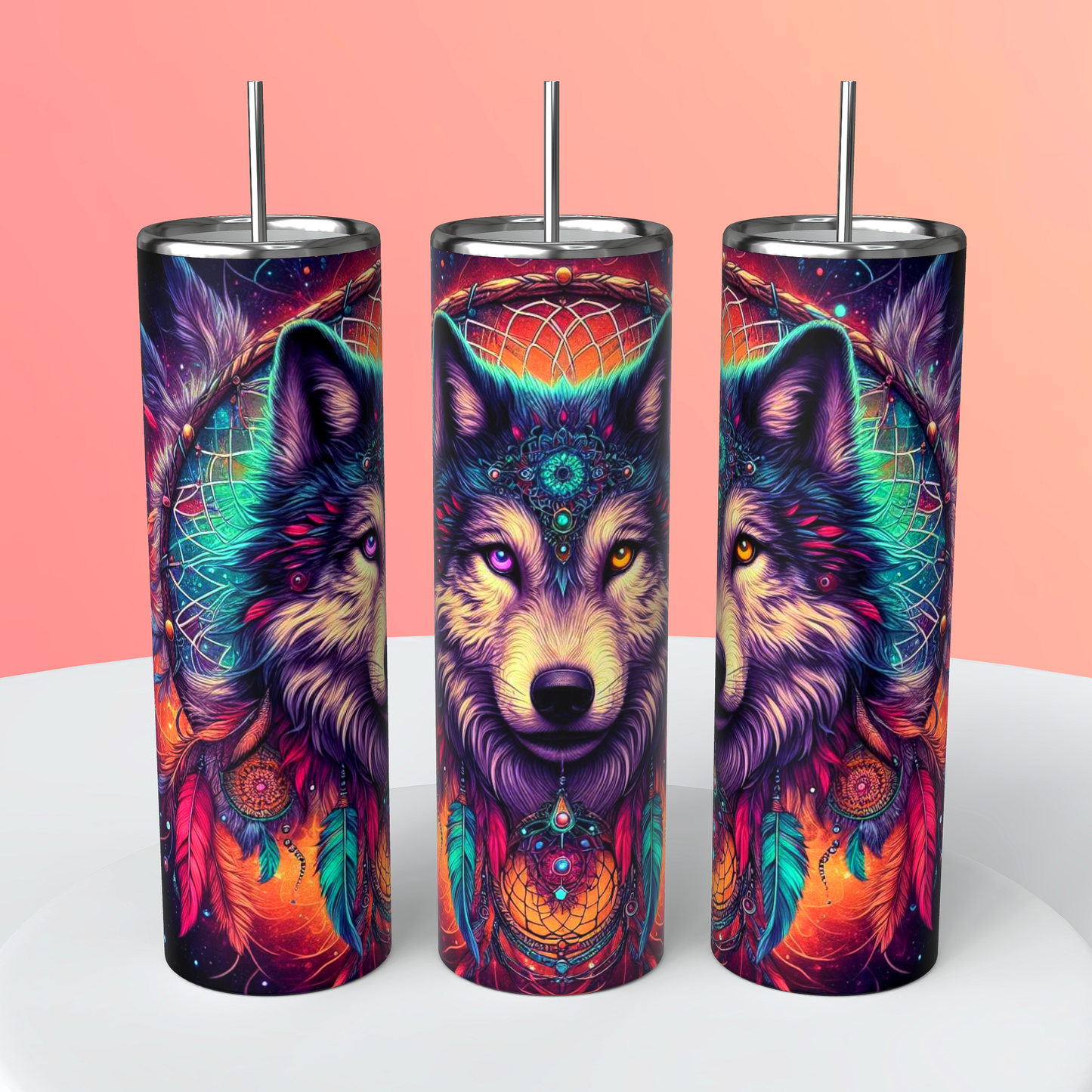 Wolf tumbler