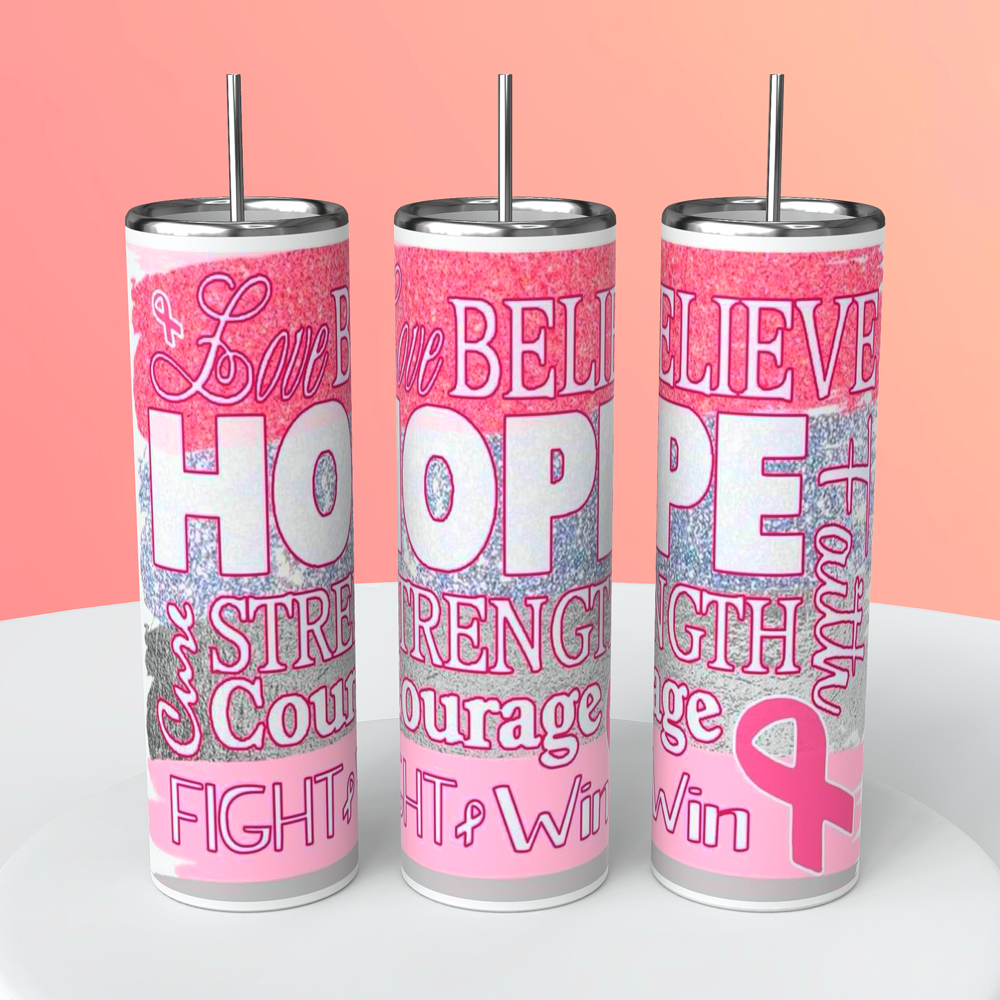 Pink breast cancer(20oz)