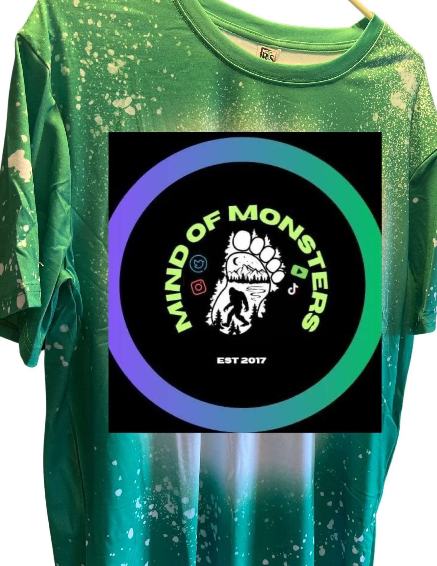 Mind of monster tshirt - Handmade with love