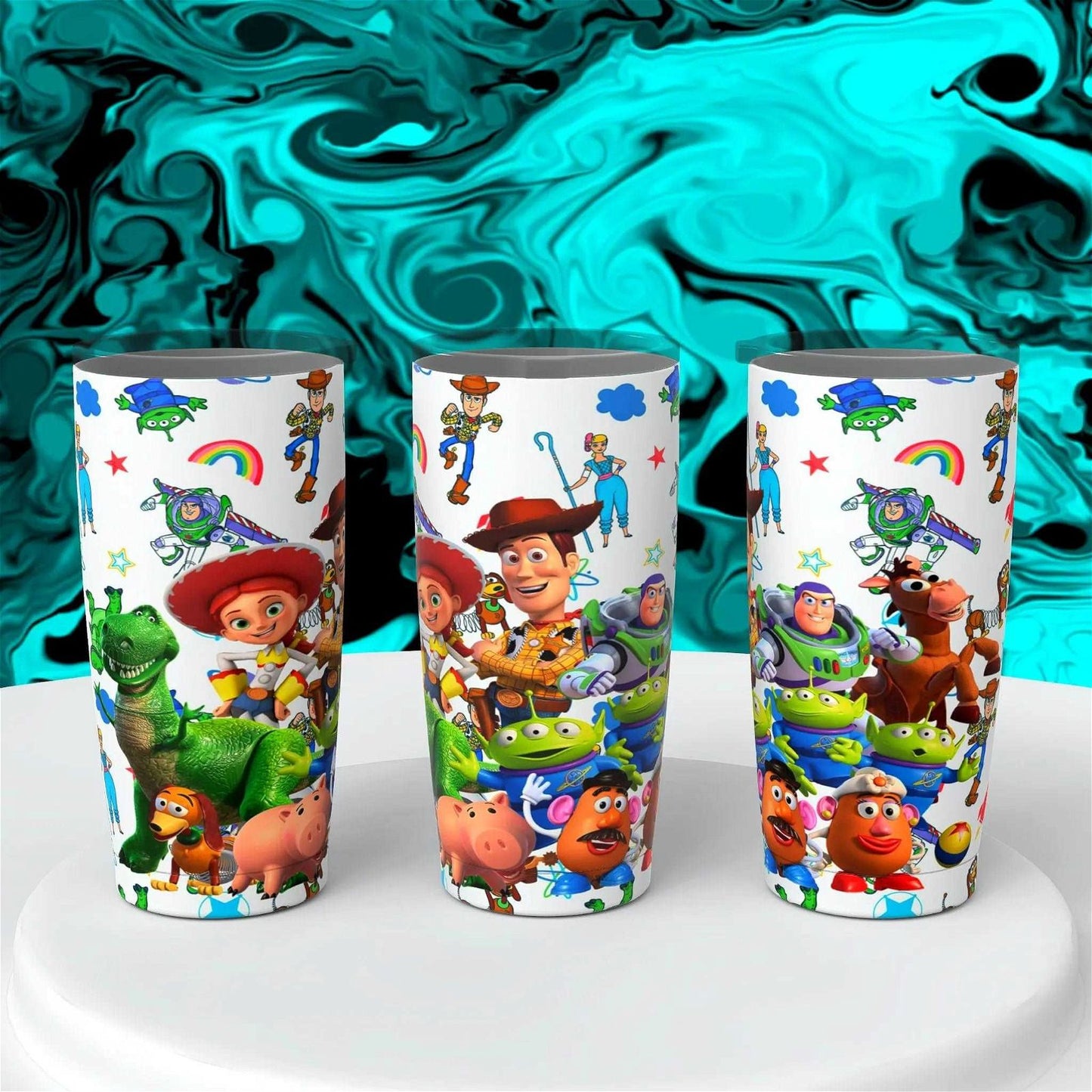 Playtime Adventures with Toy Story: A Must-Have Tumbler - Handmade with love