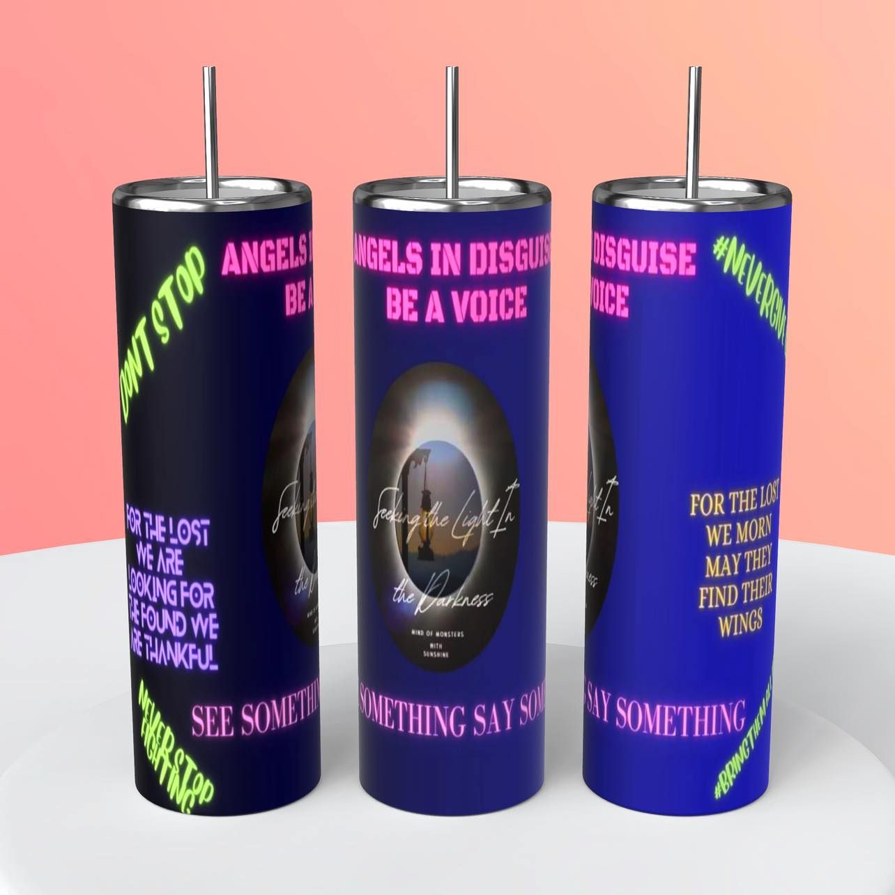 Seek the Light: Unleash Your Inner Monster with the Mind of Monster Cup - Handmade with love