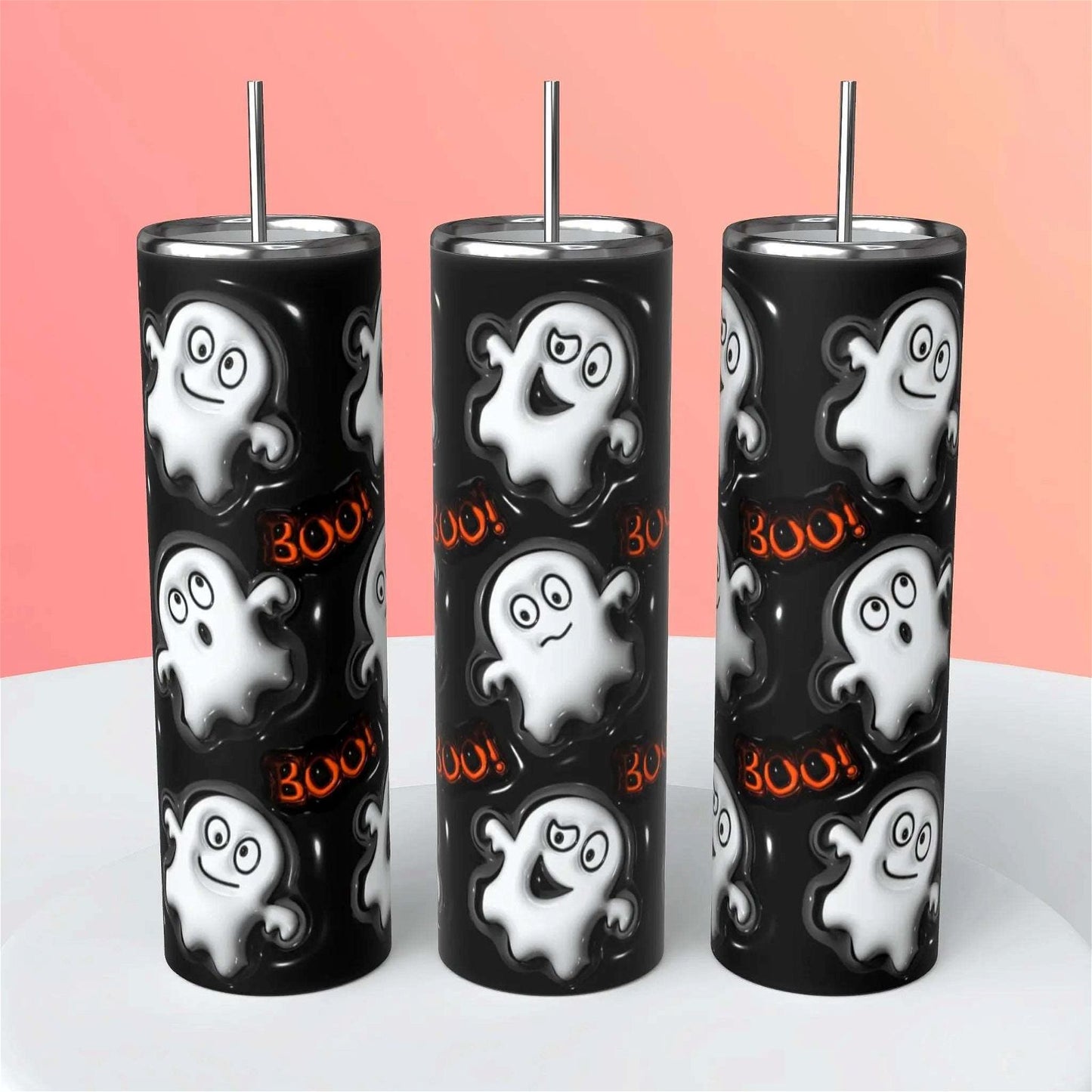 Spooky Sips: Halloween Tumblers - Festive Drinkware for Trick or Treaters - Handmade with love