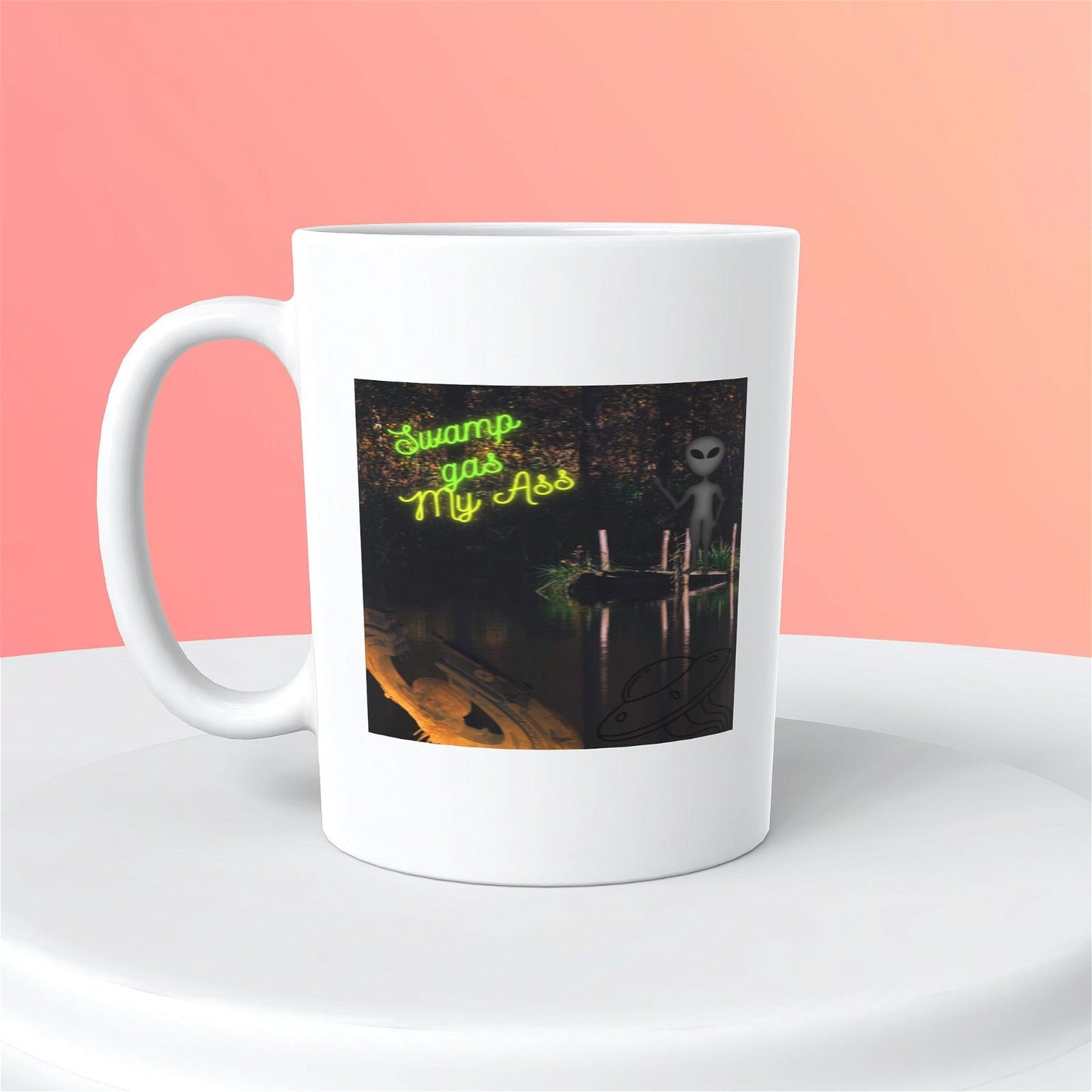 Swamp Gas: Uncover the Mysteries of Aliens and Experience the Otherworldly with our Top-Quality Product - Handmade with love
